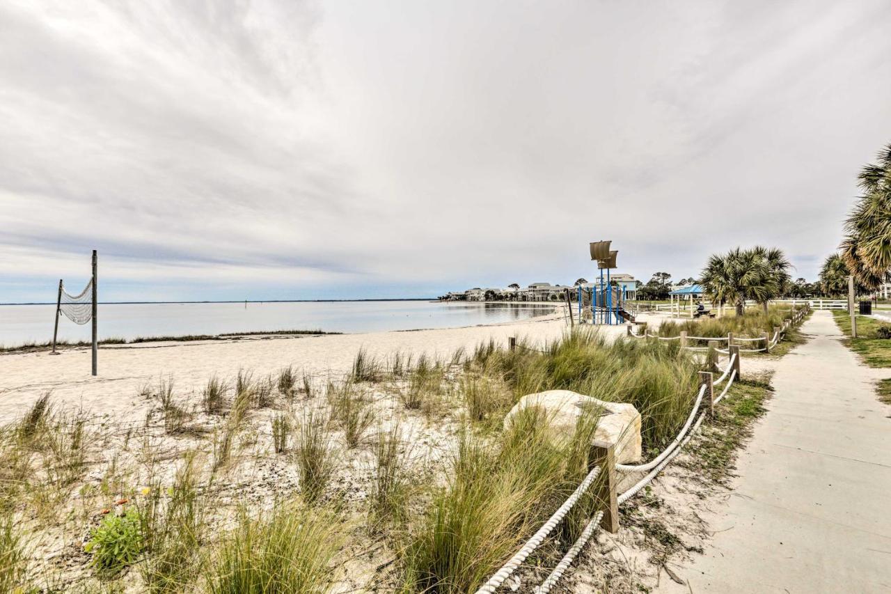 Waterfront Escape With Balcony On Shell Point Beach! Panacea Екстер'єр фото